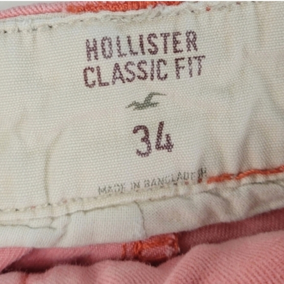 HOLLISTER Classic Fit Shorts Size 34 - Picture 2 of 3